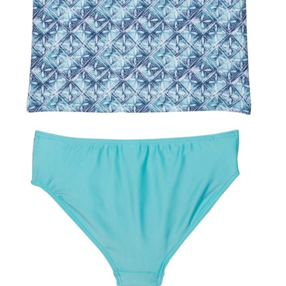 Aqua Et Sol Swim Aqua Et Sol Nwt Swimsuit Set Rash Guard Bikini